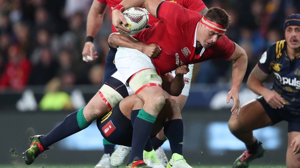 Lions' CJ Stander on the attack