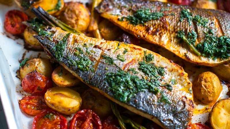 Harissa Fish from Donal Skehan
