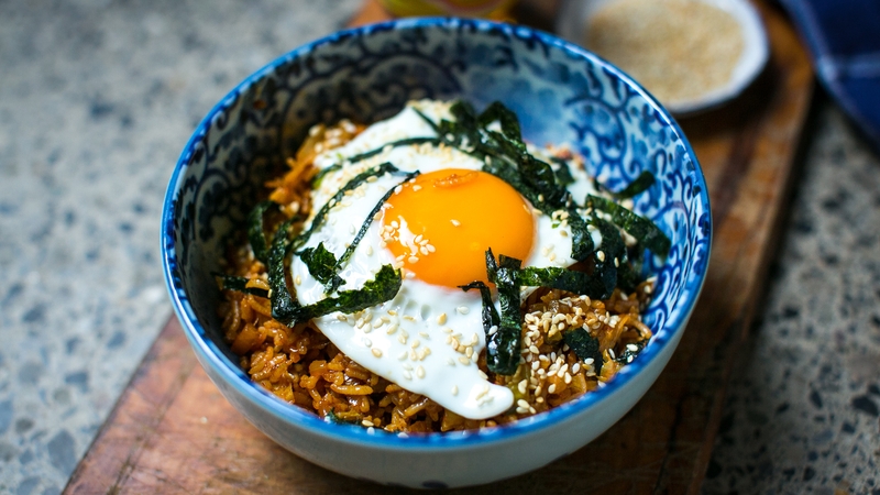 Donal Skehan's 10 minute Kimchi Fried Rice