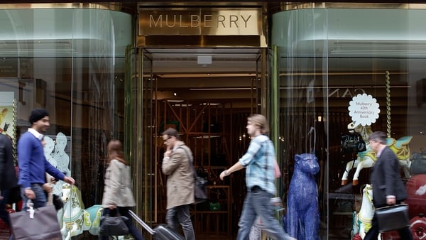 Mulberry reports a pretax profit of £7.5m for the year to March 31