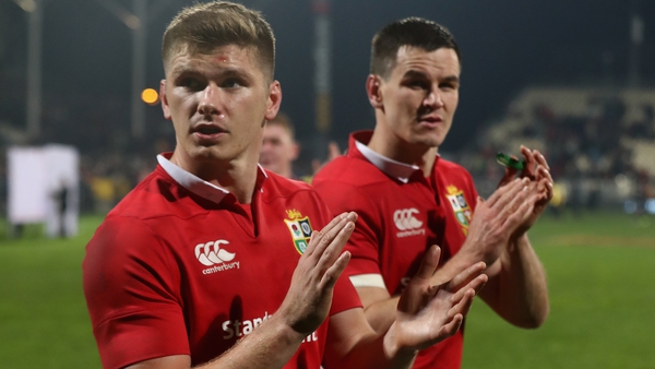 Owen Farrell and Johnny Sexton remain in fierce competition for the number 10 jersey