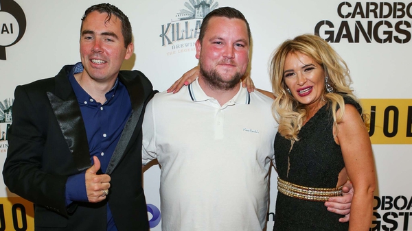 Cardboard Gangsters' writer/director Mark O'Connor, John Connors and Kierston Wareing
