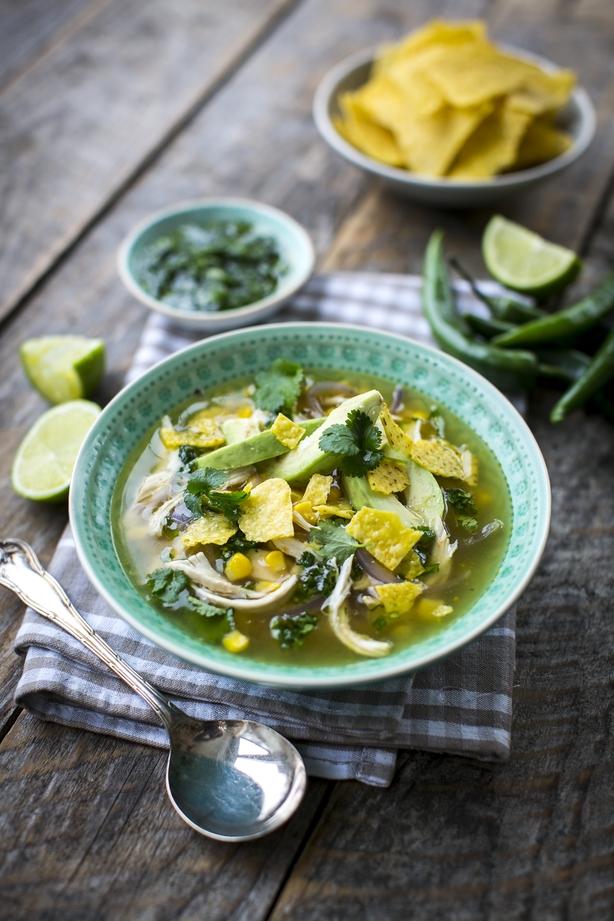 Donal Skehan's Mexican Chicken & sweet corn Soup