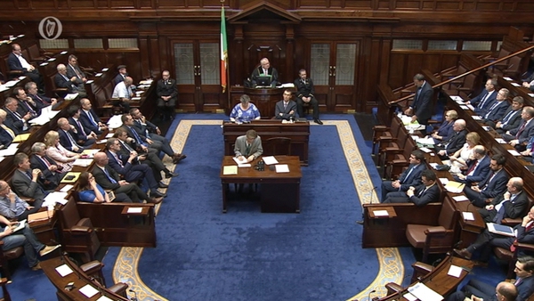 Whelan appointment discussed during Leaders' Questions