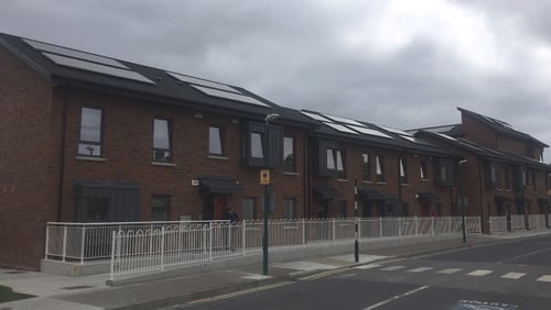 New social housing units in Harold's Cross, Dublin