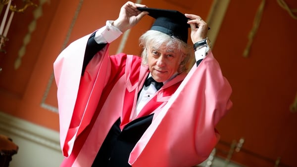 Bob Geldof receives honorary degree
