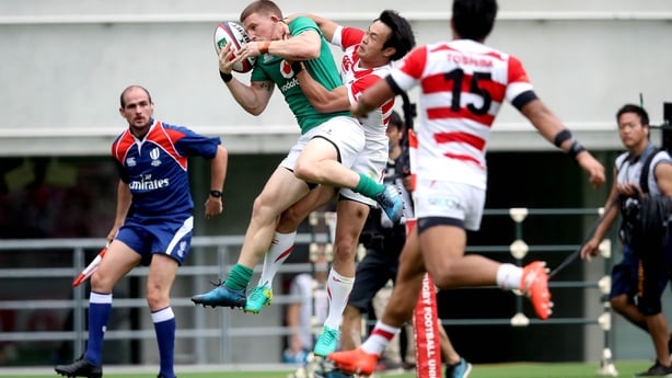 Ireland brushes aside Japan 35-13 to sweep two-test series