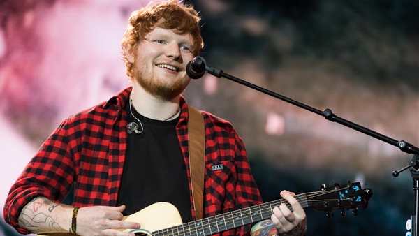 Ed Sheeran admits nerves while headlining Glastonbury