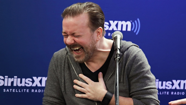 Ricky Gervais hails Dublin gig
