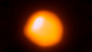The visible surface of Betelgeuse is not uniform (Pic: ESO/E O'Gorman)