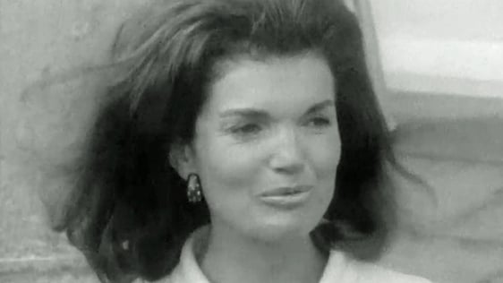 Jackie Kennedy at Áras an Uachtaráin (1967)