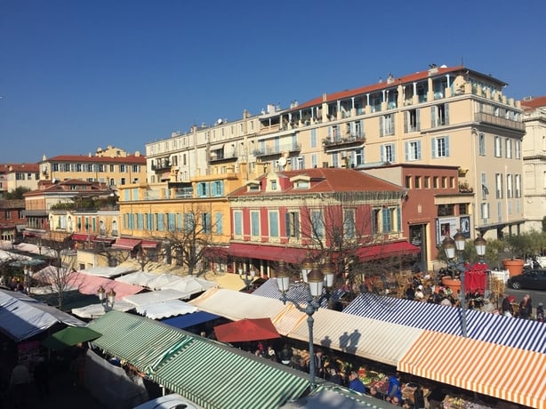 The Flower and Vegetable Market
