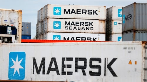Maersk expects global container demand to contract this year, after previously forecasting growth of 1%-3%