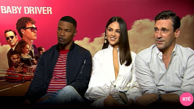 Jamie Foxx, Eiza González and Jon Hamm