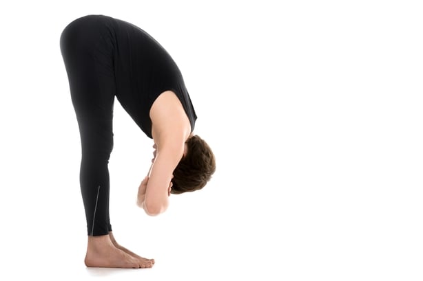 Sohum Sutras: Yoga pose- Standing forward bend- Uttanasana
