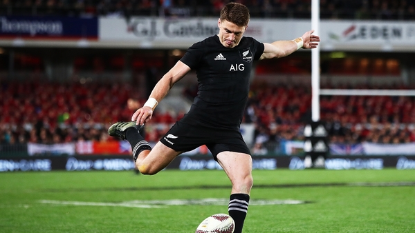 Barrett has scored 693 points in his 99 Test matches to date