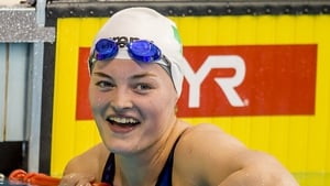 McSharry pocketed three medals at the European Swimming championships in July