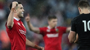 Murray celebrates in the wake of the Lions' victory