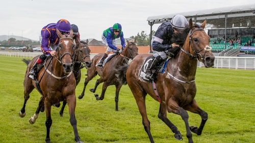 Rekindling pushed out to win the Curragh Cup at the start of July