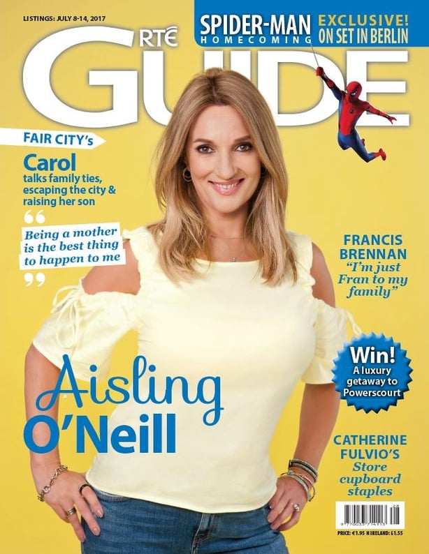 Aisling O'Neill on the RTÉ Guide