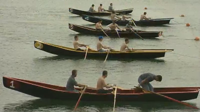 Donal Ó hUaithnín, Cumann Húicéirí na Gaillimhe, & Máire Bríd Breathnach, Coiste Lár na gCurrach.