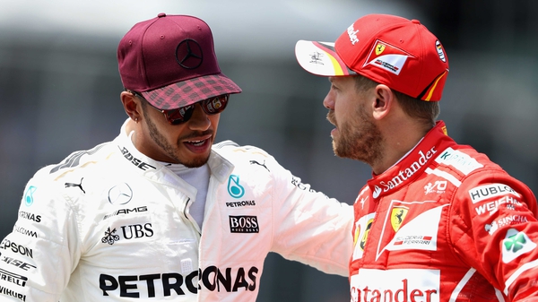'We are mature enough to move on,' says Vettel (r)