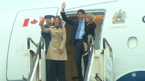 Canadian Prime Minister Justin Trudeau is in Ireland for a three day visit