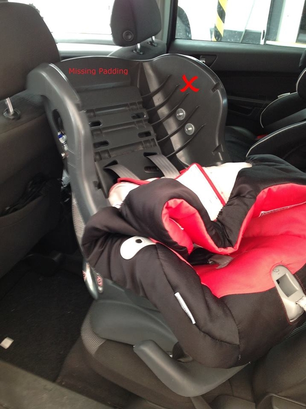 Child's car seat