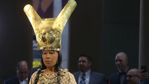 Woman's mummified remains were discovered at the Cao Viejo adobe pyramid