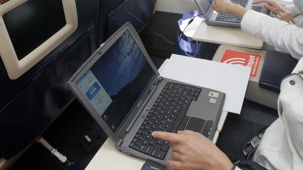 In-cabin ban on electronic devices was introduced as a security measure