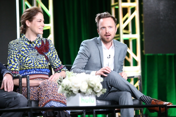 Michelle Monaghan and Aaron Paul