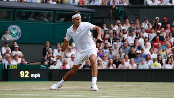 Roger Federer won 81% of points on both his first and second serve