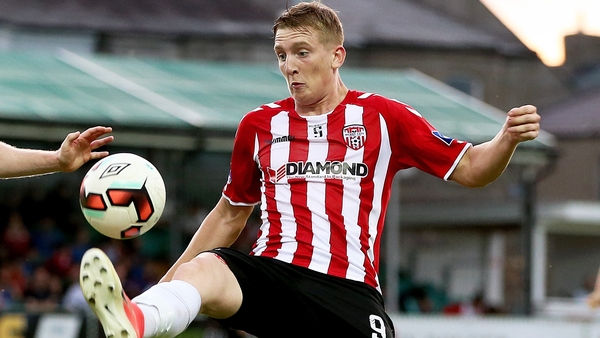 Ronan Curtis started up front against Norway