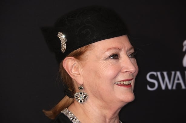 Costume Designer Joan Bergin arrives at the 11th annual Costume Designers Guild Awards held at the Four Seasons Beverly Wilshire Hotel on Februray 17, 2009