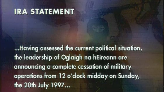 IRA Ceasefire Statement