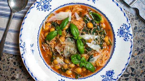 Donal Skehan's Angel Hair Soup