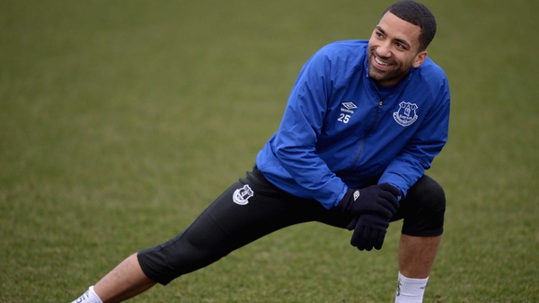 Aaron Lennon: 'It's great to be back after a difficult period.'