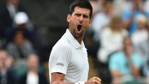 Novak Djokovic wasn't impressed with the state of the grass