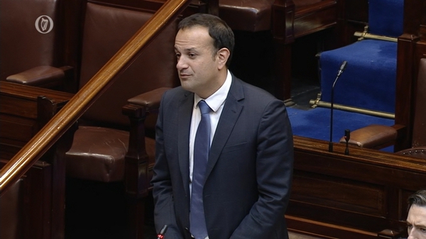 Leo Varadkar said he did not condone the actions of the protesters