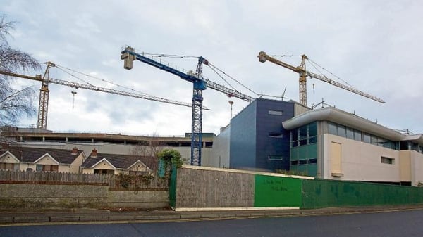 Naas Shopping Centre was due to open a decade ago before Christmas 2009 and cost an estimated €43m to construct