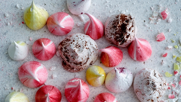 Ask the kids to help you with the toppings for this tasty combination of different flavoured meringues, and watch as family and friends are blown away by their unique and magical appearance at your next summer soiree.