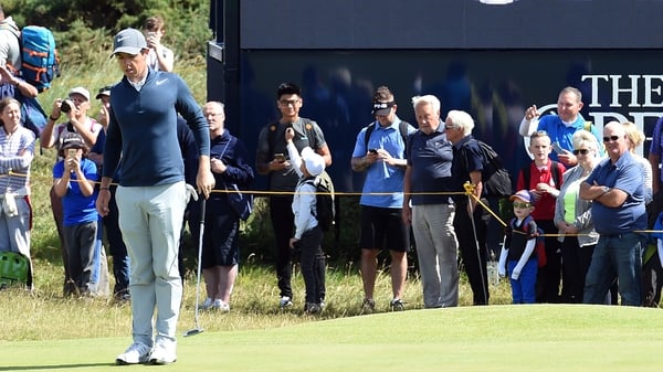 McIlroy got to Royal Birkdale early