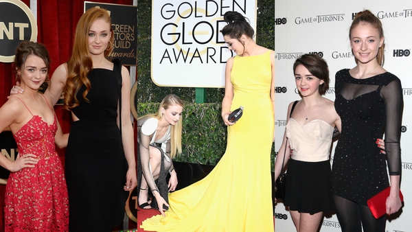 On screen sisters and off screen best friends, Sophie Turner and Maisie Williams, are on top of their game when it comes to the red carpet.