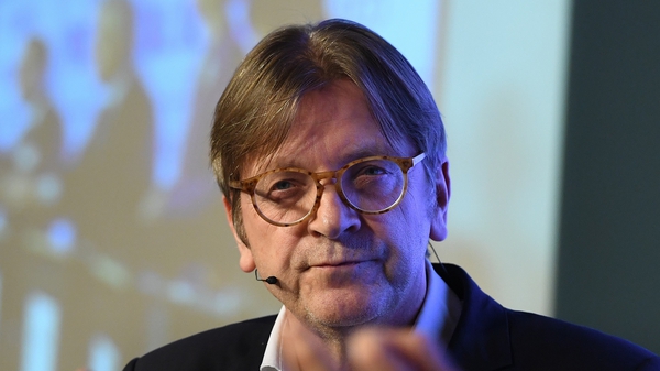 Guy Verhofstadt is expected to meet the Taoiseach during his visit