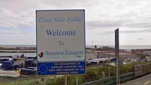 The people arrived at Rosslare Europort (Pic: Google Maps)