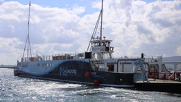Ferry linking Louth and Down makes maiden voyage | RTÉ News
