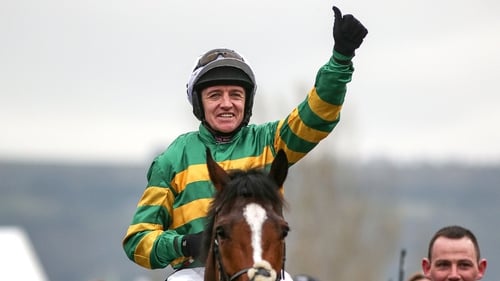 Barry Geraghty fell aboard Peregrine Run in the Topham Chase