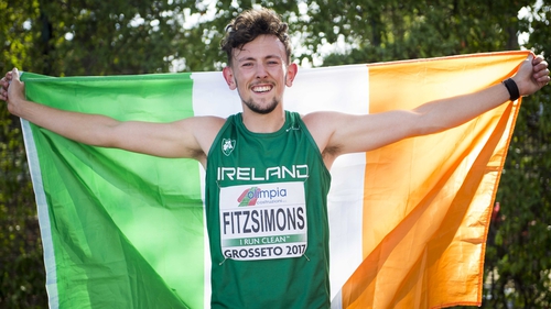 John Fitzsimons: 'I couldn't let anyone down. I had to give it my all. I'm over the moon.'