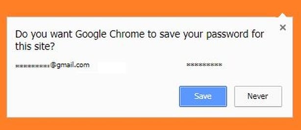 Do you want to save your password?