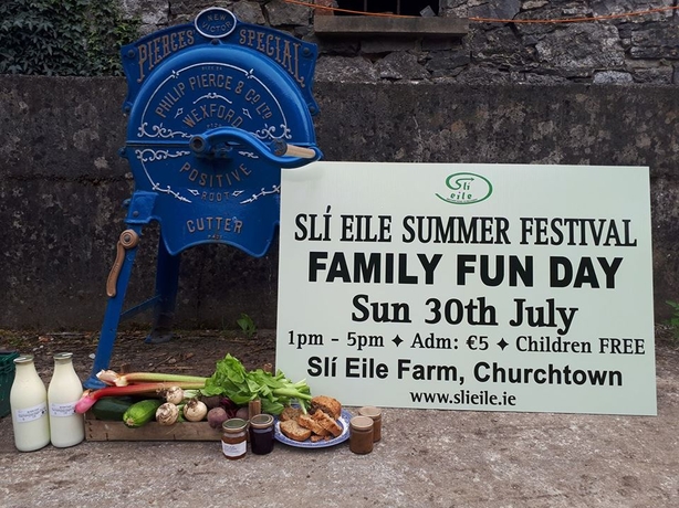 Summer festival Ireland sign
